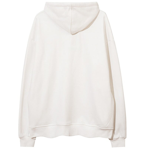 Hoodie Men Abstract Graphics Printed Fleece Pullovers Sweatshirt Couple Hipster Cool High Street Hooded Tops Streetwear