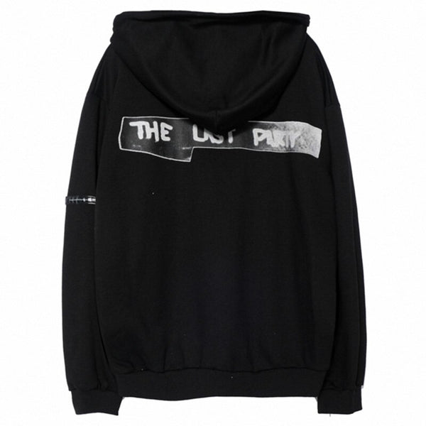 Hoodie Men Hip Hop Boys Hooded Tops Harajuku Hipster High Street Sweatshirt Couple Casual Oversized All-match Pullovers