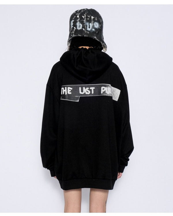 Hoodie Men Hip Hop Boys Hooded Tops Harajuku Hipster High Street Sweatshirt Couple Casual Oversized All-match Pullovers