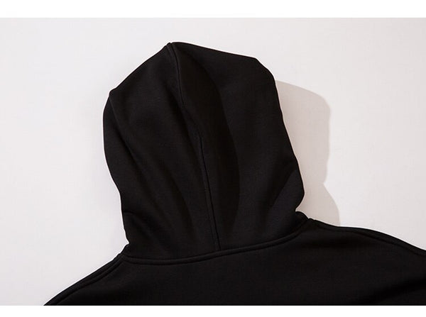 Hoodie Men Movie Illustration Fleece Hooded Tops Harajuku Hipster Folk-custom Couple Casual Oversize All-match Pullover