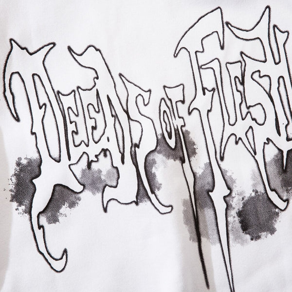 Hoodie Men Scary Demon Punk Letter Fleece Warm Pullover Diablo Style Punk Cool Harajuku Tops Casual Oversize Streetwear