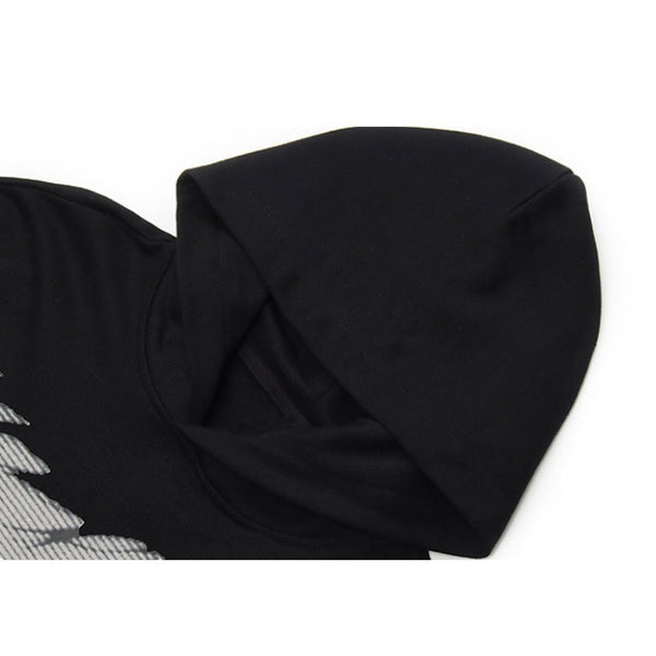 Hoodie Men Japanese Comics Anime Portrait Print Oversize Sweatshirts Autumn Hooded Harajuku High Street Pullover Couple