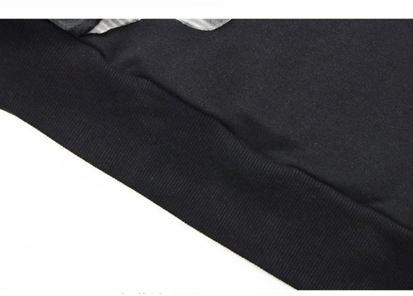 Hoodie Men Japanese Comics Anime Portrait Print Oversize Sweatshirts Autumn Hooded Harajuku High Street Pullover Couple