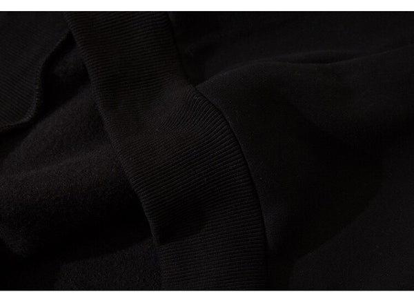 Hoodie Men Statue Harajuku Letter Fleece Pullover College Style All-match Casual Cozy Fashion Hipster Streetwear Couple