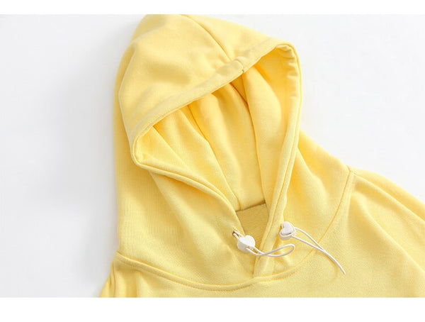 Hoodie Men Ripped Heart Graffiti Bear Print Pullover Loose Drawstring Hooded Cartoon Harajuku Hip Hop Streetwear Couple