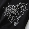 Hoodie Men Harajuku Letter Inkjet Heart-shaped Net Print Pullovers Hipster Casual Retro Varsity Hip Hop Tops Streetwear