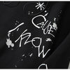 Hoodie Men Harajuku Letter Inkjet Heart-shaped Net Print Pullovers Hipster Casual Retro Varsity Hip Hop Tops Streetwear