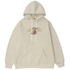 Hoodie Men Cute Bear Punk Cool Letter Fleece Pullover Hipster Preppy Style Casual Oversized Cozy Tops Couple Streetwear