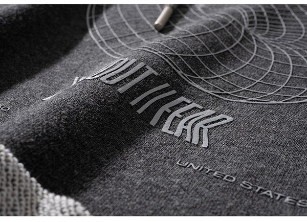Hoodie Men Hit Color Patches Big Pocket Pullovers Loose Retro Distressed Punk Hipster High Street Sweatshirt Streetwear