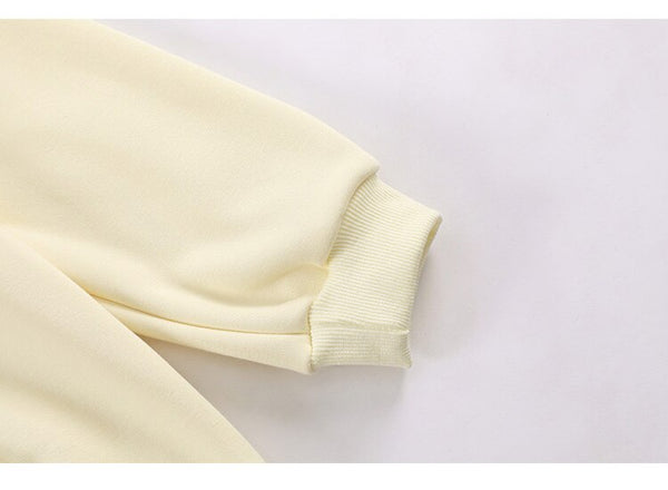 Hoodie Men Furry Patchwork Big Pockets Letter Graphic  Embroidery Hooded Pullovers Casual Youthful Vitality Tops Couple