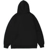 Hoodie Men Kanji Letter Picture Patchwork Hooded Pullover Couple High Street College Style Sweatshirt Autumn Streetwear