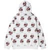 Hoodie Men Cute Cartoon Animal Full Printed Pullover College Style  All-match Casual Coats Baggy Cozy Couple Streetwear