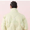 Windproof Leather Parkas Coats Embroidery Winter Jacket Men Solid Color All-match High Street Drawstring Zipper Outwear