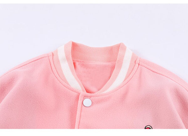 Varsity Jacket Men Bear Embroidery Patchwork Color Bomber Coats Couple Loose High Street Hipster Baseball Jacket Autumn