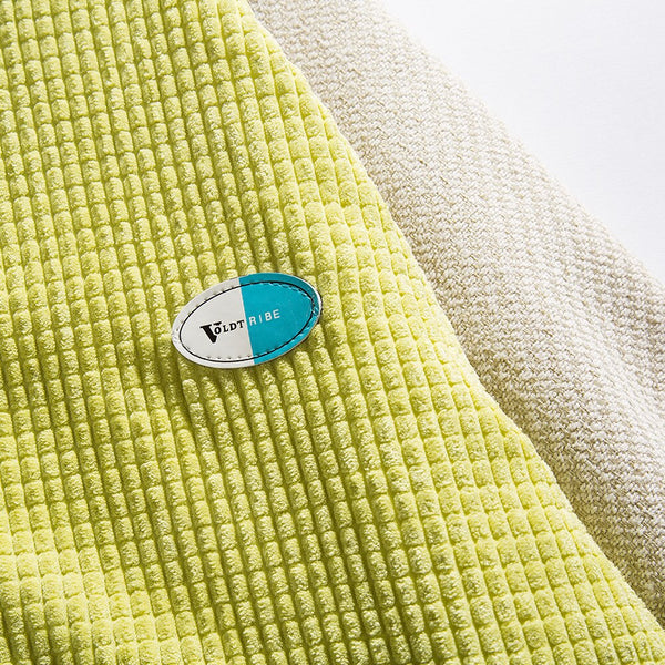 Track Jacket Men Color Block Drawstring Zipper Coats Autumn Loose Cozy Retro Harajuku Fashion Outwear Couple Streetwear