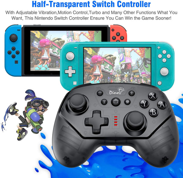Wireless Gamepad Control Nintendo Switch Controller with Bluetooth Switch Pro Controller with Built in 600mah Battery