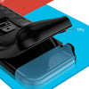 6 in 1 game accessory set Black red blue For Nintend Switch Travel Carrying Bag Screen Protector Case Charging base