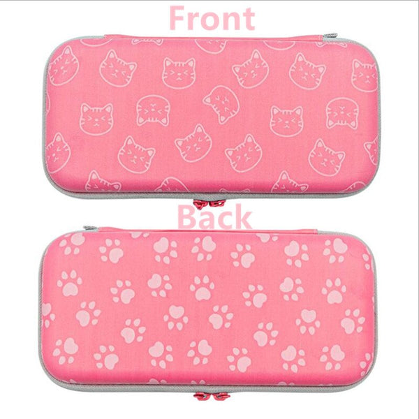 Front Cat Back Clat Claw for Nintendo Switch Storage Bag Carring Case Hard Shell For Nintendo Switch NS Console Accessories