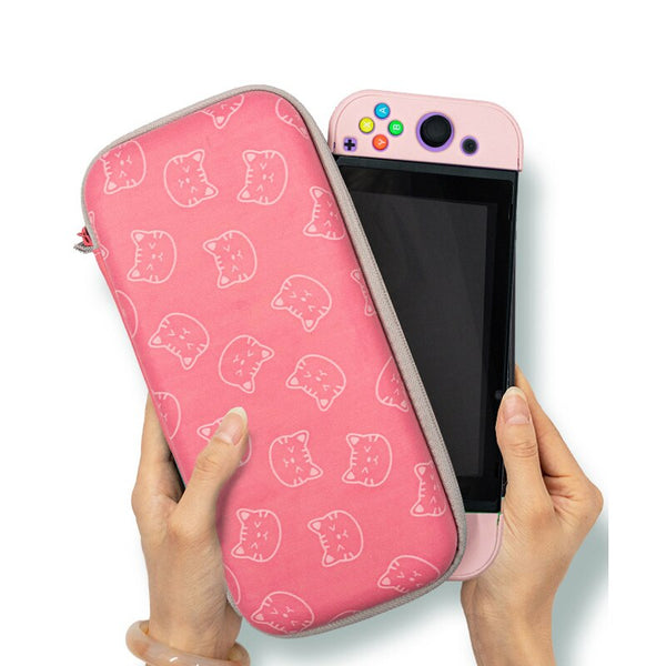 Front Cat Back Clat Claw for Nintendo Switch Storage Bag Carring Case Hard Shell For Nintendo Switch NS Console Accessories
