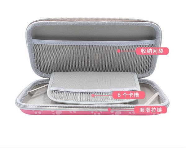 Front Cat Back Clat Claw for Nintendo Switch Storage Bag Carring Case Hard Shell For Nintendo Switch NS Console Accessories