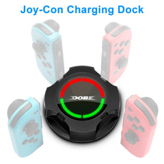 4 In 1 USB Charging Dock Station Charger Stand Holder for Nintend Switch NS Joy-Con  Controller LED Type-C Charger