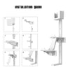 Game Controller Holder Remote Wall mount Bracket with headset Hanger Storage Stand For PS5,Xbox Series X,PS4,Xbox One,NS Switch