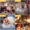 144/108 LED Night Lamp Christmas Tree led lights for bedroom 3D Desk Fairy Light Kids Room Decor USB/Battery Copper Wire Garland