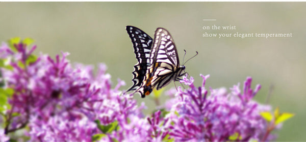 Women Watches Japan Quartz Movement 3D Butterfly Top Brand Luxury Stainless Steel Waterproof Wristwatches