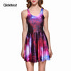 Women Clothes Cartoon Female Dresses Tweet PURPLE REVERSIBLE SKATER DRESS Pleated Drop Shipping | Vimost Shop.