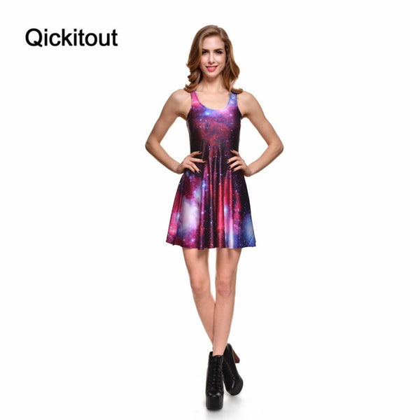 Women Clothes Cartoon Female Dresses Tweet PURPLE REVERSIBLE SKATER DRESS Pleated Drop Shipping | Vimost Shop.
