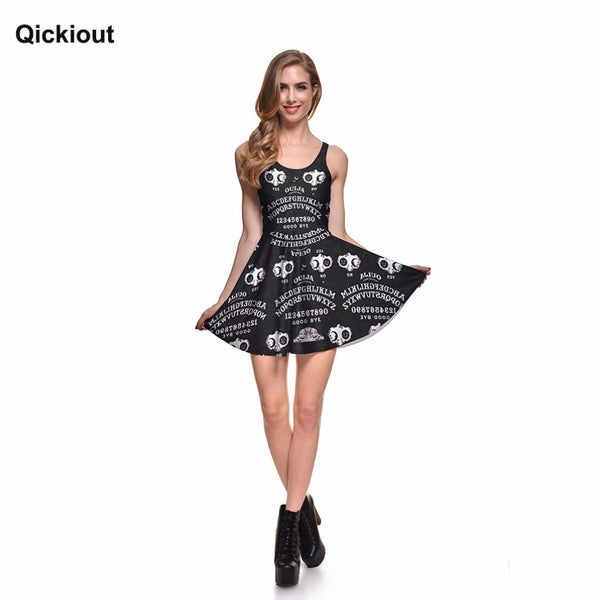 Summer New arrival Women Sleeveless Vest Dress Fashion Extra-terrestrial Digital Printing Dresses | Vimost Shop.