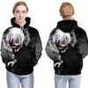 Men/women Tracksuits Tops Print  Hooded Anime Tokyo Ghoul Kaneki Ken 3D Hoodies Thin Autumn Sweatshirts | Vimost Shop.
