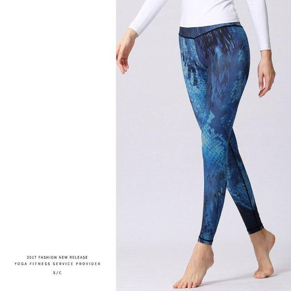Women Stretched Printed Yoga Pants Yoga leggings | Vimost Shop.