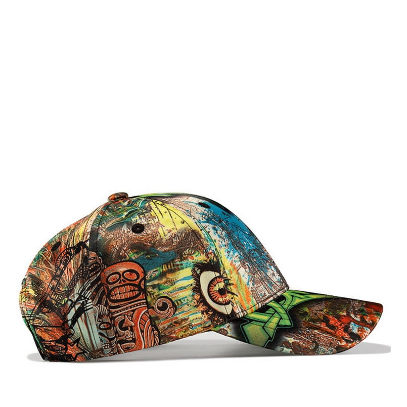 Unique 3D Printing Men Women Couple Baseball Cap | Vimost Shop.