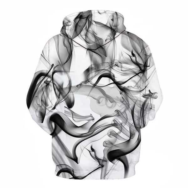 Men/Women 3d Sweatshirts Print Watercolor Dreamy Smoke Lines Thin Style Autumn Winter Hooded Hoodies | Vimost Shop.