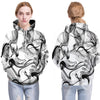 Men/Women 3d Sweatshirts Print Watercolor Dreamy Smoke Lines Thin Style Autumn Winter Hooded Hoodies | Vimost Shop.