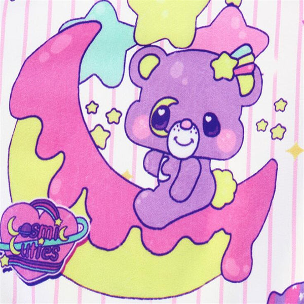 Women Sweet Doll Moon Bear Printed Sweatshirt | Vimost Shop.