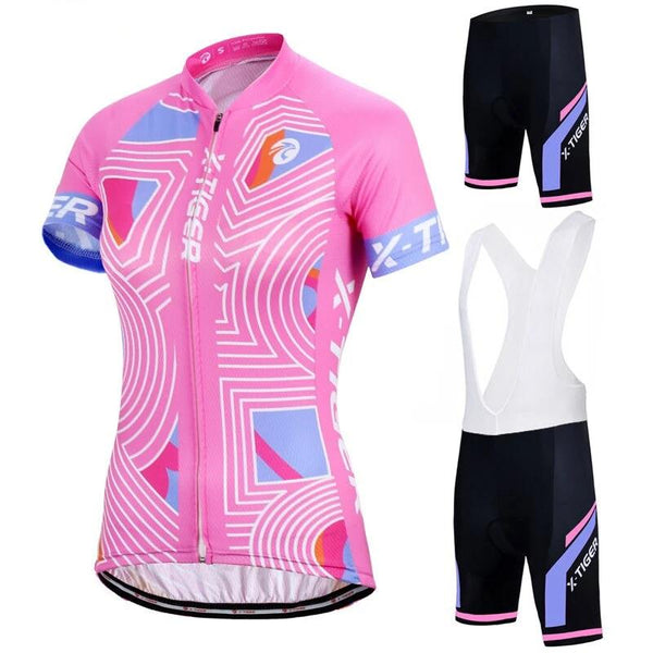 Summer Women MTB Bike Cycling Clothing Set | Vimost Shop.