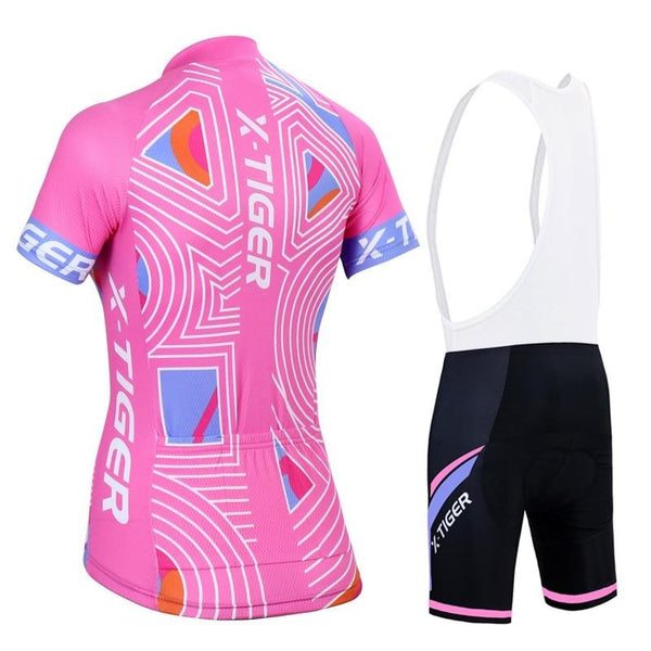Summer Women MTB Bike Cycling Clothing Set | Vimost Shop.