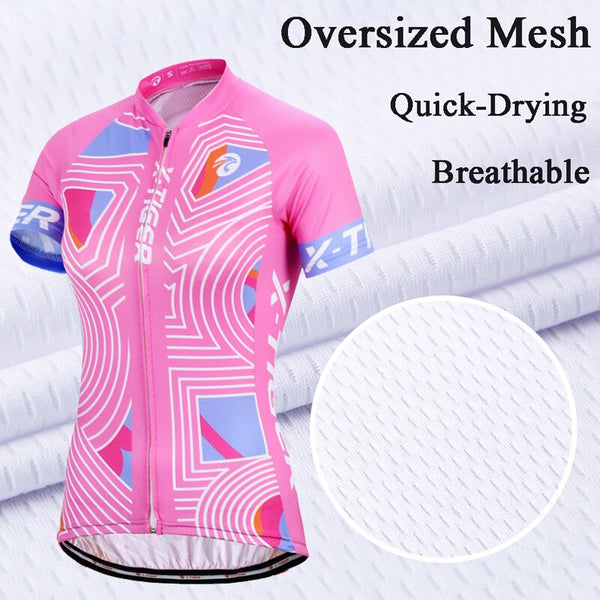 Summer Women MTB Bike Cycling Clothing Set | Vimost Shop.