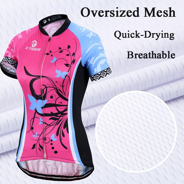Summer Women MTB Bike Cycling Clothing Set | Vimost Shop.