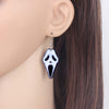 Acrylic Halloween Howling Ghost Earrings Dangle Drop Big Long Fashion Jewelry For Women Girl Ladies Teens Kid Accessories | Vimost Shop.