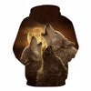 3D Hoodies Men Couple Wolf printed Hoodie Animal Hoody Sweatshirt Casual Tracksuit Pullover Jacket Autumn | Vimost Shop.