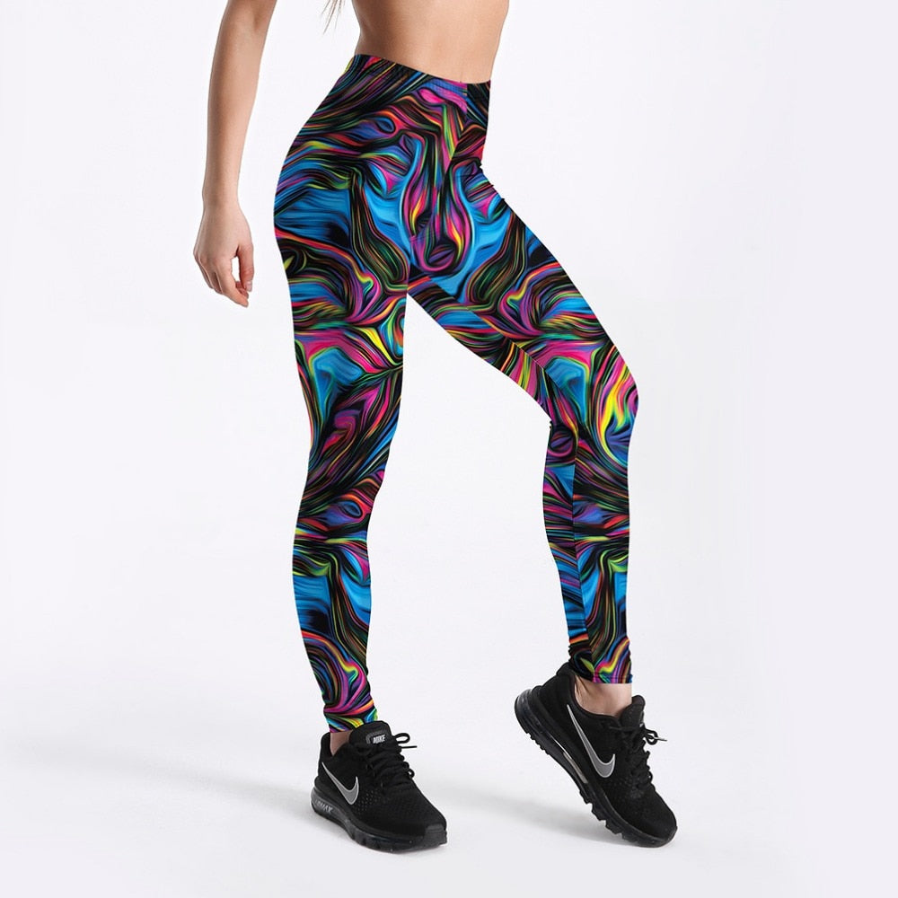 Hot Sale Leggings Women Summer Pants Cute Donuts Unicorns Printed Girl Leggings Plus Size S-XXXXL | Vimost Shop.