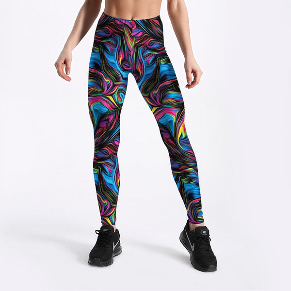 Hot Sale Leggings Women Summer Pants Cute Donuts Unicorns Printed Girl Leggings Plus Size S-XXXXL | Vimost Shop.