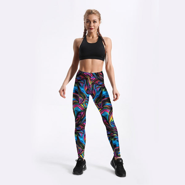 Hot Sale Leggings Women Summer Pants Cute Donuts Unicorns Printed Girl Leggings Plus Size S-XXXXL | Vimost Shop.