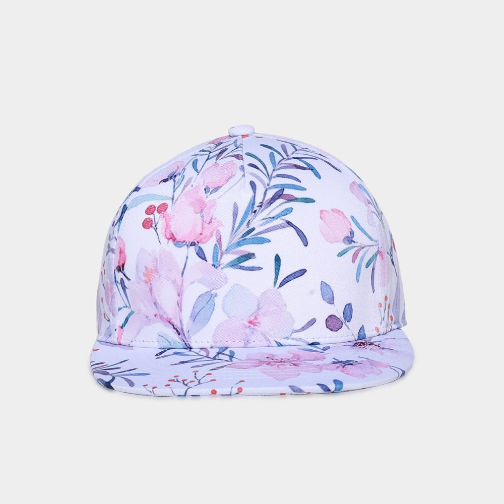 3D Printing Small Fresh Flowers Baseball Cap | Vimost Shop.