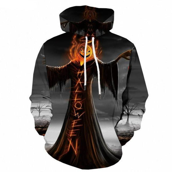 Halloween Pumpkin 3d Print Party Moon Sweatshirt | Vimost Shop.