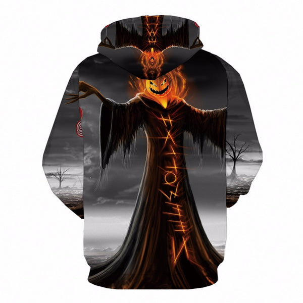 Halloween Pumpkin 3d Print Party Moon Sweatshirt | Vimost Shop.