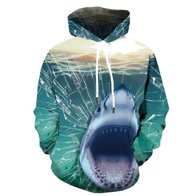 Men Abstract Graffiti 3D Print Colorful Hoodies | Vimost Shop.